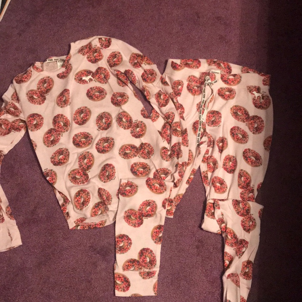PINK donut pajamas